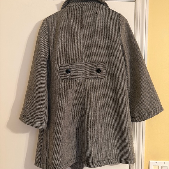 NWT Anthropologie Tulle herringbone Jacket Pink lined women L - Picture 5 of 9